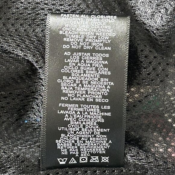 Members Only Nickelodeon Jacket Mens Large Cartoon Print Hooded Windbreaker 90s - Picture 13 of 13